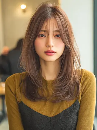 ミディアム 艶髪診断で絶対綺麗✨ お悩み解決✨京谷宥✨のヘアスタイル