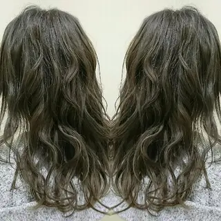 ミディアム カラー センター南 SEIJIのヘアスタイル