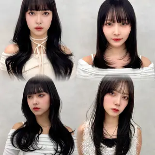 ロング カラー リオ艶髪️🫧 透明感カラー🦋のヘアスタイル