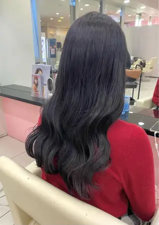 ロング momoka モデル募集のヘアスタイル