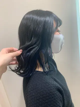 ミディアム カラー 暖色/ブリーチカラー 🎀 M i k uのヘアスタイル