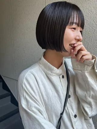 ショート カラー カラーパティシエ facce🌼ikoのヘアスタイル