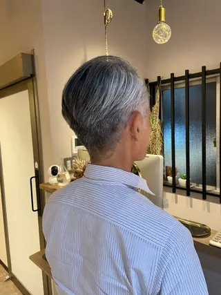 メンズ 北原 紗希のヘアスタイル