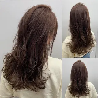 ロング カラー ヘアアレンジ パーマモデル募集中 ✨Ukyoのヘアスタイル