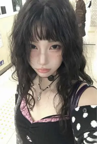 セミロング パーマ レディース/ボブ パーマ/ 田中育斗のヘアスタイル