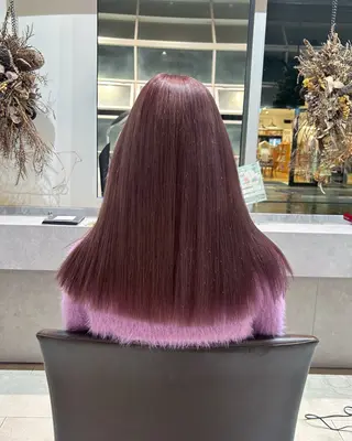 ロング カラー Lolonois 森ノ宮【 yui 】のヘアスタイル