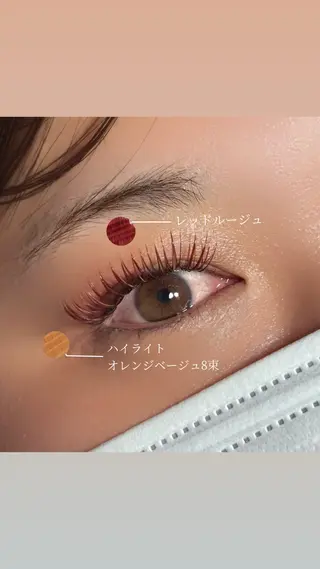 マツエク・マツパ Hug me eyelashのマツエク・マツパデザイン