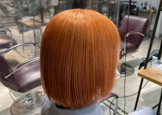 セミロング カラー ヘアアレンジ fifth 石川 凪のヘアスタイル