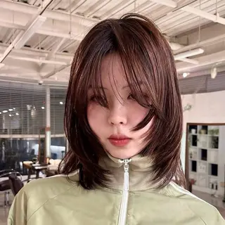 カラー 塚原 怜音のヘアスタイル
