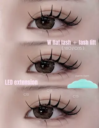マツエク・マツパ eyelash🤍 RIMAのマツエク・マツパデザイン