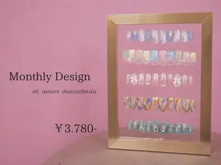 ネイル amore心斎橋店 さちかのネイルデザイン