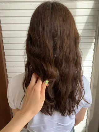 ロング 🪿透明感/艶カラー ﾜﾀﾅﾍﾞｱｵｲのヘアスタイル