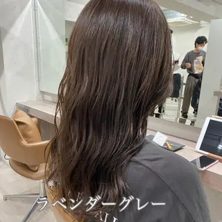 ミディアム 韓国風/髪質改善/ ナガヤアキラのヘアスタイル