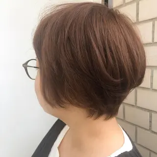 ショート パーマ 生田 博紀のヘアスタイル