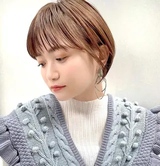 ショート 田村 奨吾のヘアスタイル