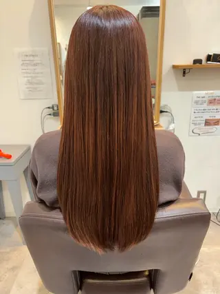 ロング カラー RISE SWELL 江坂momoneのヘアスタイル