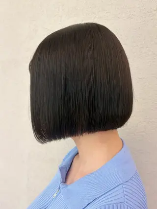 ミディアム まあるいショートボブ 🐥廣瀬そらのヘアスタイル