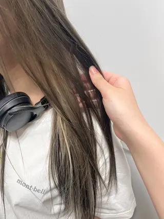 ロング カラー yui🥀/ボブ /ブリーチなしカラーのヘアスタイル