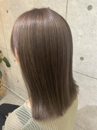 セミロング TYLCO itsukiのヘアスタイル