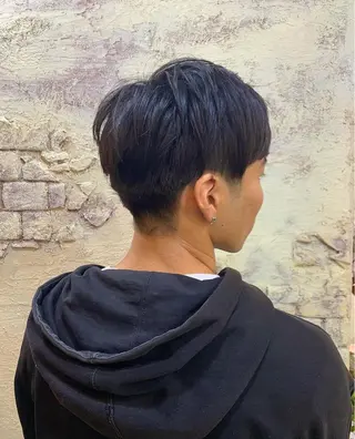 ショート メンズ 七原 海夕のヘアスタイル