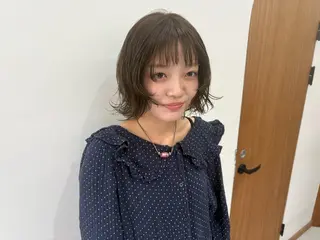 ミディアム カラー momo / カラー、カットモデルのヘアスタイル