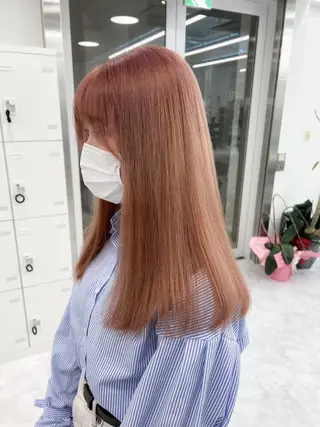 カラー ヘアアレンジ ロング 【公式】JUICE 原宿店のヘアスタイル
