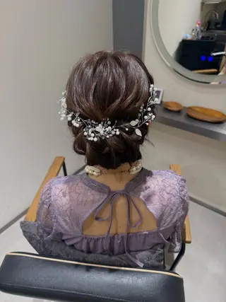 ヘアアレンジ 推し活・参列ヘア🎀 札幌ヘアセット専門のヘアスタイル