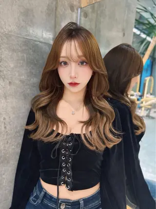 ロング ゆーだい🇰🇷韓国 🇰🇷×髪質改善のヘアスタイル