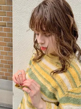 ロング topstylist 満足度⭐️堀川星哉のヘアスタイル