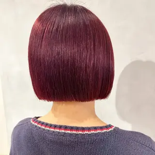 ショート カラー デザインカラー/パー マ🦖外岡咲希🦖のヘアスタイル