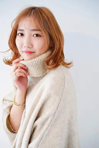 ミディアム カラー HIBIKI/原宿 ハッシュカット🪄のヘアスタイル