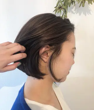 ショート スタイリスト 佑梨のヘアスタイル
