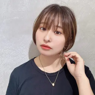 ショート 縮毛矯正/レイヤー taiga🧡のヘアスタイル