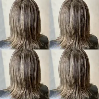 ミディアム LUXBE LUCEのヘアスタイル