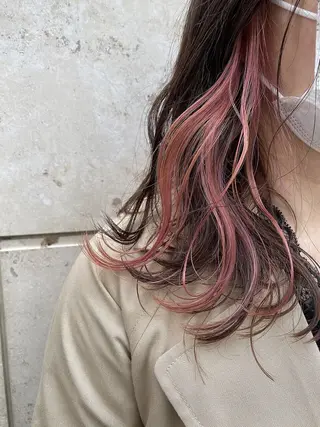 ミディアム カラー メンズ特化美容師 カラー専門ぺーターのヘアスタイル