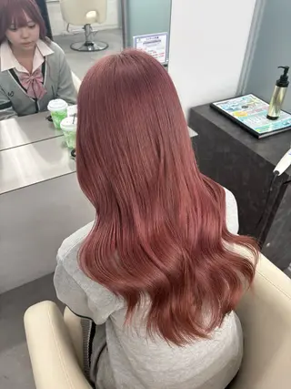 セミロング カラー 透明感カラー×顔周り mizuki🫧のヘアスタイル