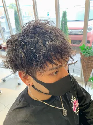 ショート 失敗しないパーマ 稲葉/草薙のヘアスタイル