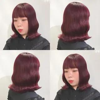 ミディアム カラー ヘアアレンジ 柔らか垢抜けｶﾗｰと ｶｯﾄ🫧ASUKAのヘアスタイル