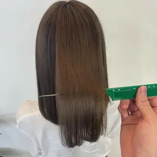 ロング カラー 🌈本物の髪質改善 森田涼平のヘアスタイル
