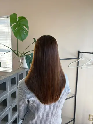 ロング 長谷川 歩咲のヘアスタイル