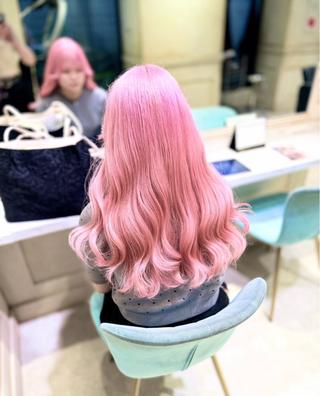 ロング カラー 🎀ブリーチ/透明感 カラー/ななみ🎀のヘアスタイル