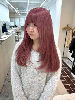 ロング カラー ブリーチ/ハイトーン ⚗️HARUKAのヘアスタイル