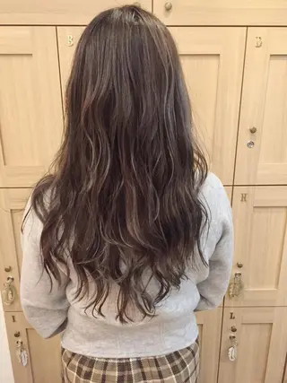 ロング カラー カラー特化サロン大阪 ルービック江坂/新城のヘアスタイル
