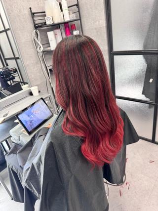 ロング カラー 艶髪✨ブリーチ職人 yasuのヘアスタイル