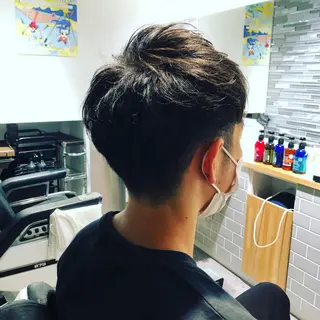 ショート メンズ rilune matsuoのヘアスタイル
