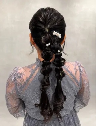 ヘアアレンジ 🤍艶モテカラー♡ ブラウン🤍Rimiのヘアスタイル