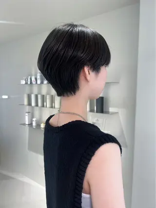 ショート 海外レイヤー /NAGISAのヘアスタイル