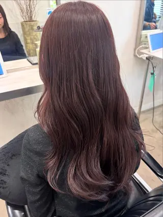 ロング カラー 韓国ヘア🇰🇷 HINAのヘアスタイル