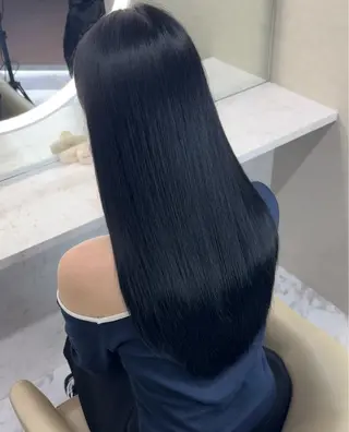 ロング カラー PINQ ピンクのヘアスタイル