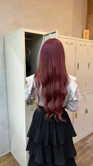 ロング 神田 姫奈|郡山 |レイヤーカットのヘアスタイル